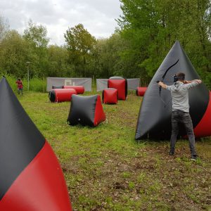 Opblaasbare bunkers